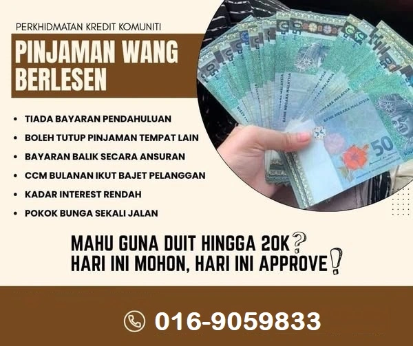 5 Pinjaman Wang Berlesen Perlis Dengan Kelulusan Cepat & Selamat 3 Pinjaman wang berlesen di Perlis dengan kelulusan cepat dan proses mudah